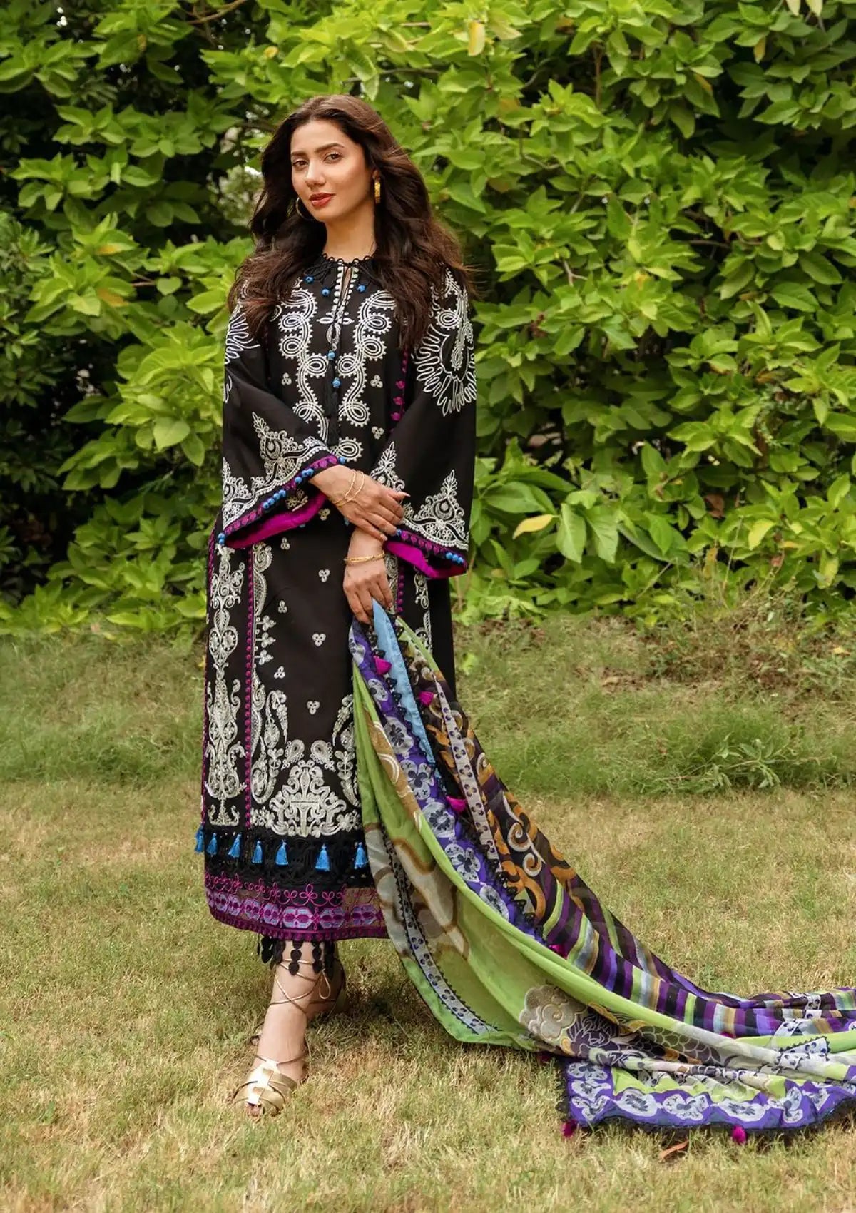 NS-02 I Unstitched 3PC Wool Marina