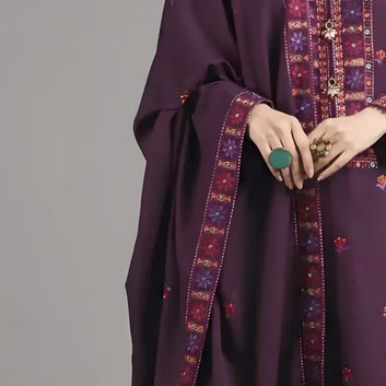 ZER-005  I Unstitched 3PC Wool Marina